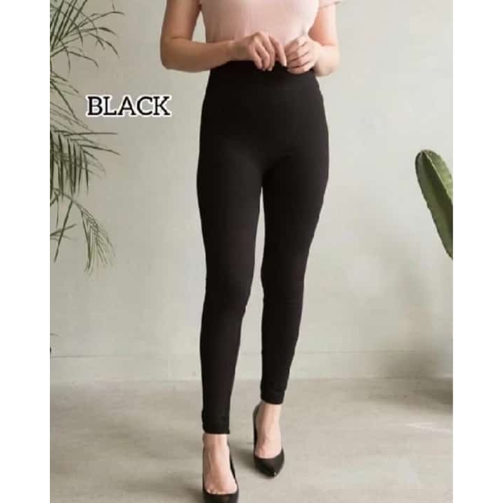 LEGGING IMPORT POLOS TEBAL /LEGGING IMPORT POLOS HITAM / LEGGING IMPORT MURAH