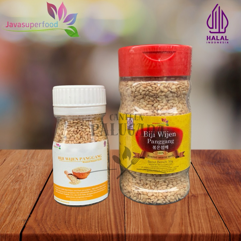 

Java Super Food Biji Wijen Panggang / Roasted Sesame Seeds HALAL
