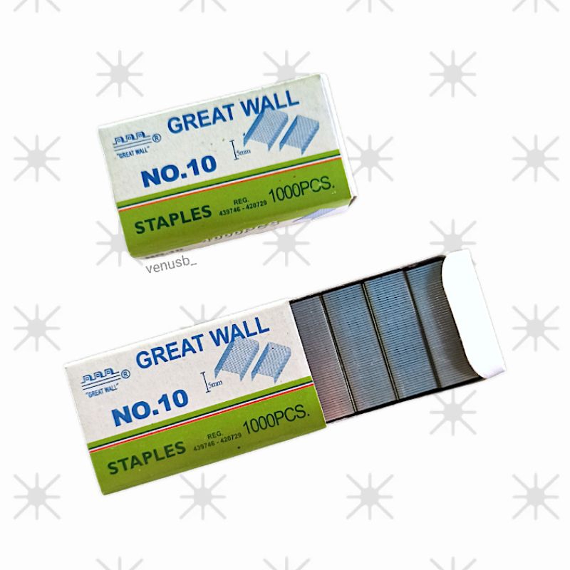 

ISI STAPLES KECIL GREAT WALL