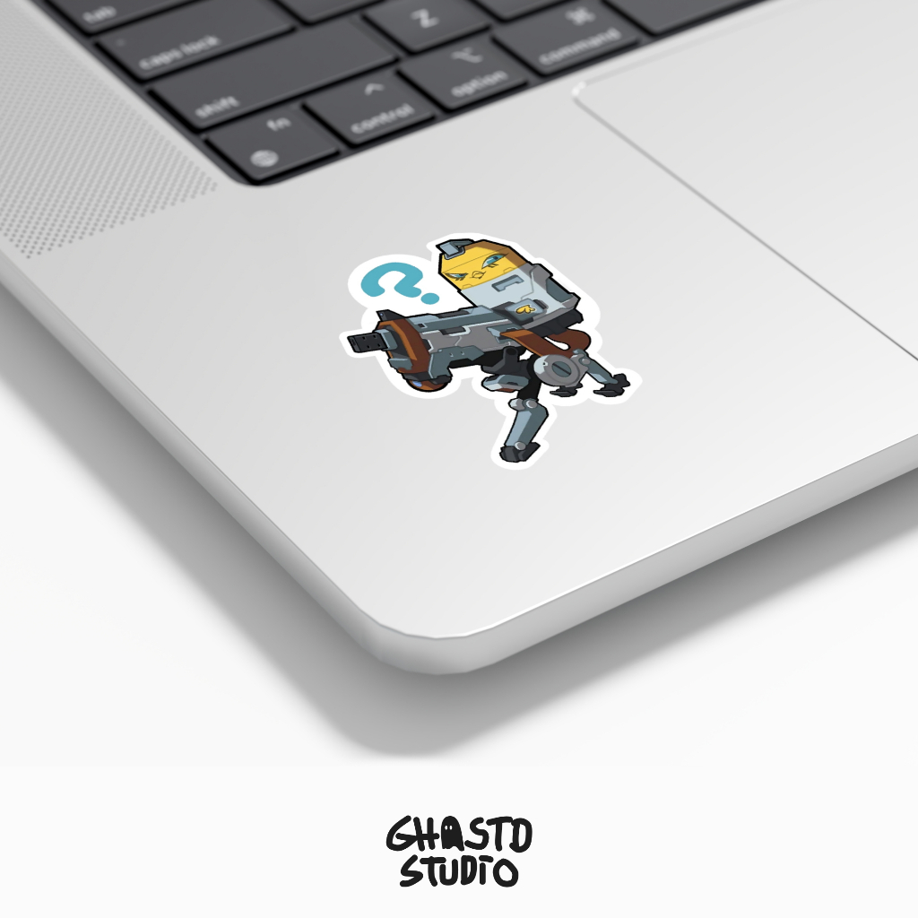 

Killjoy Turret Valorant Spray Sticker | 5 cm Vinyl Glossy