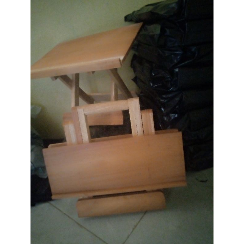 meja lipat/lekar