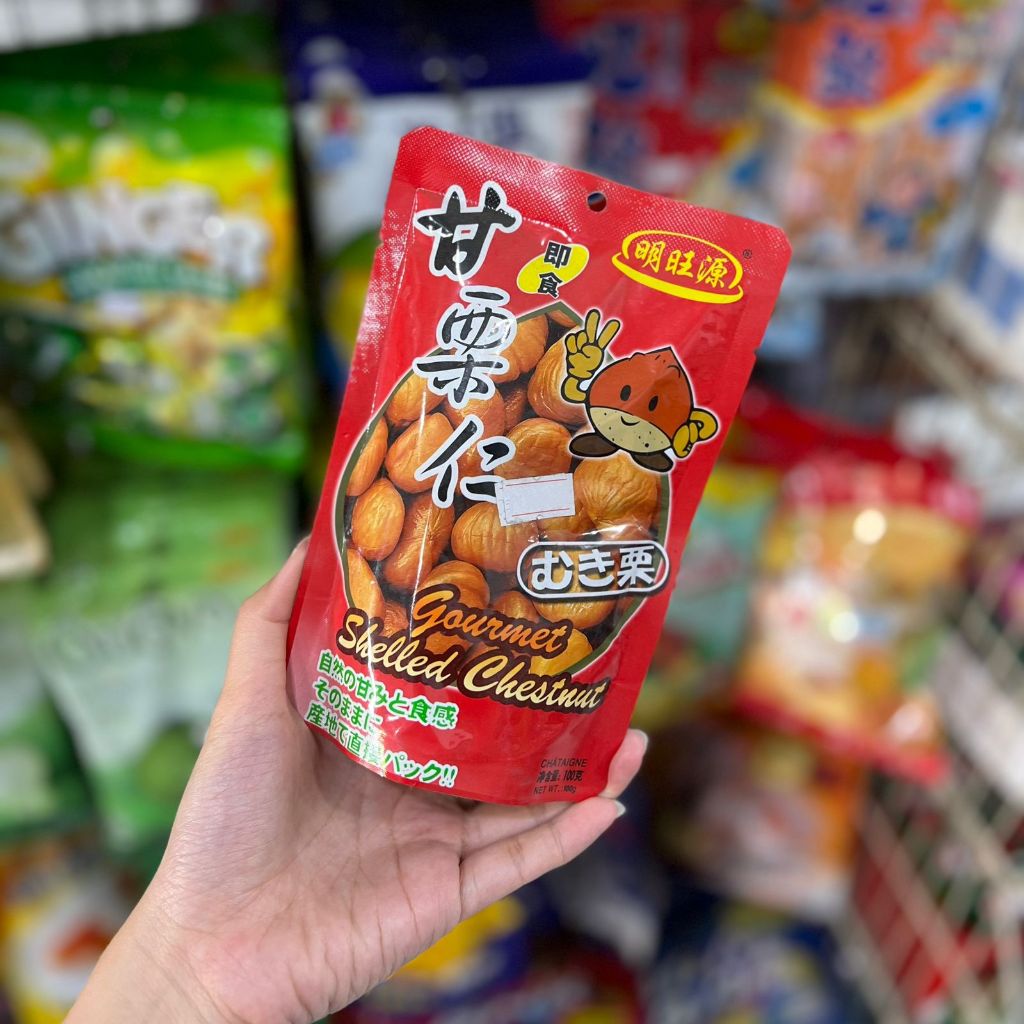 

LAKCI PANGGANG | CHESTNUT ORGANIC ROASTED PEELED 100 GR | LAK CI | LAKCIE KERING SNACK SNEK