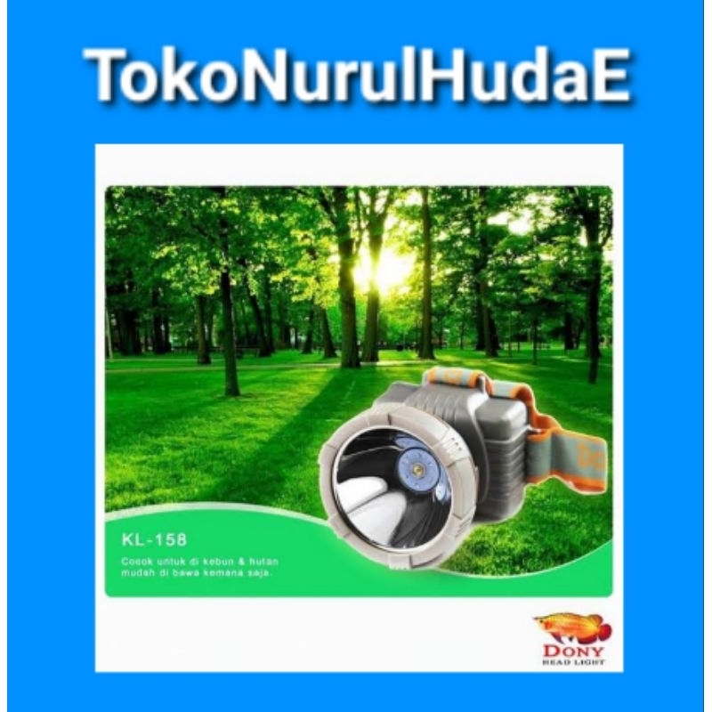 Senter kepala led DONY 158 Waterproof