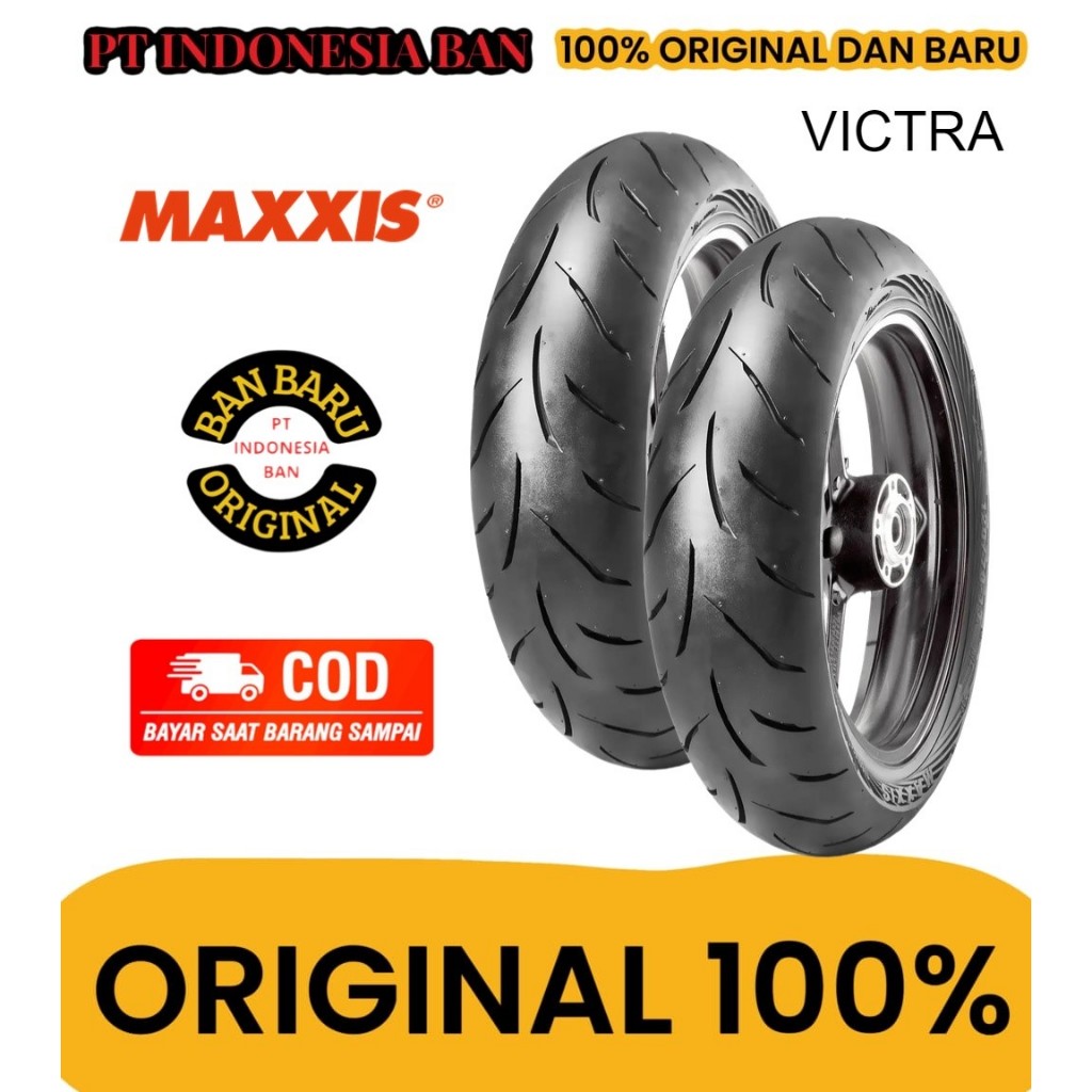 BAN LUAR MAXXIS 130/70-14 VICTRA TUBELESS
