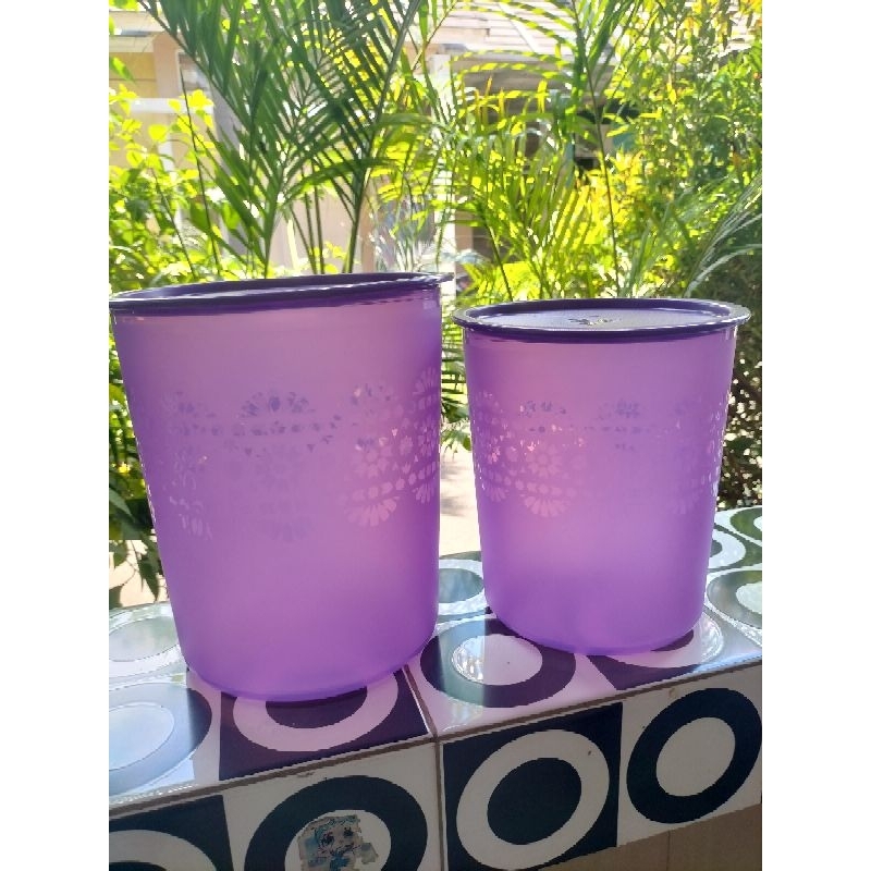 mosaic canister ungu