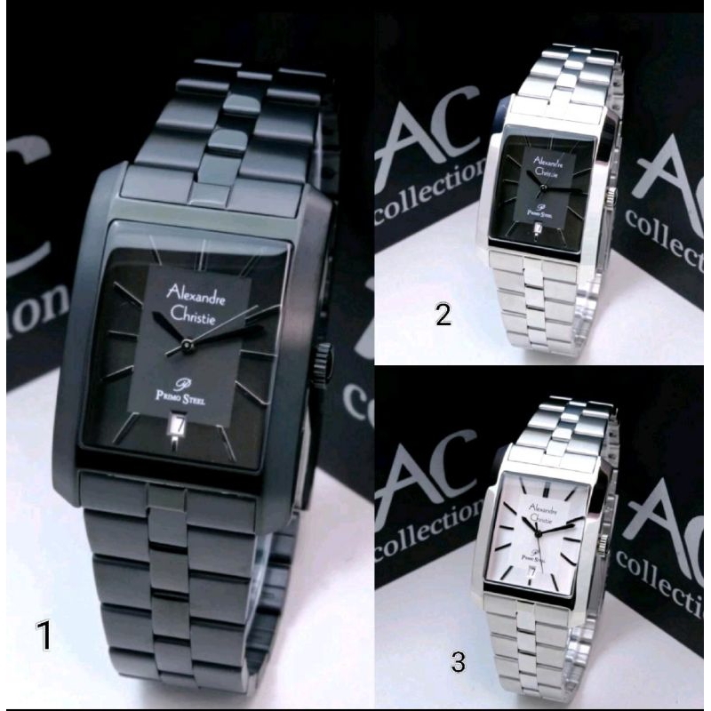 Alexandre Christie Pria AC1019 AC 1019 1019 Original Bergaransi Stainless