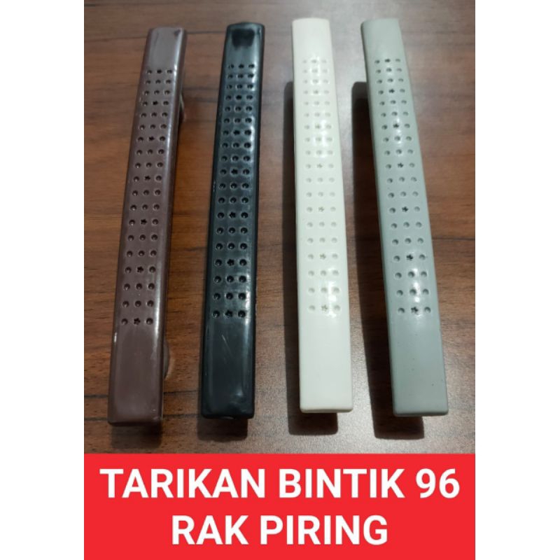 Tarikan Bintik Rak Piring | Gagang Pintu Tarikan Lemari Handle Bintik Plastik Laci