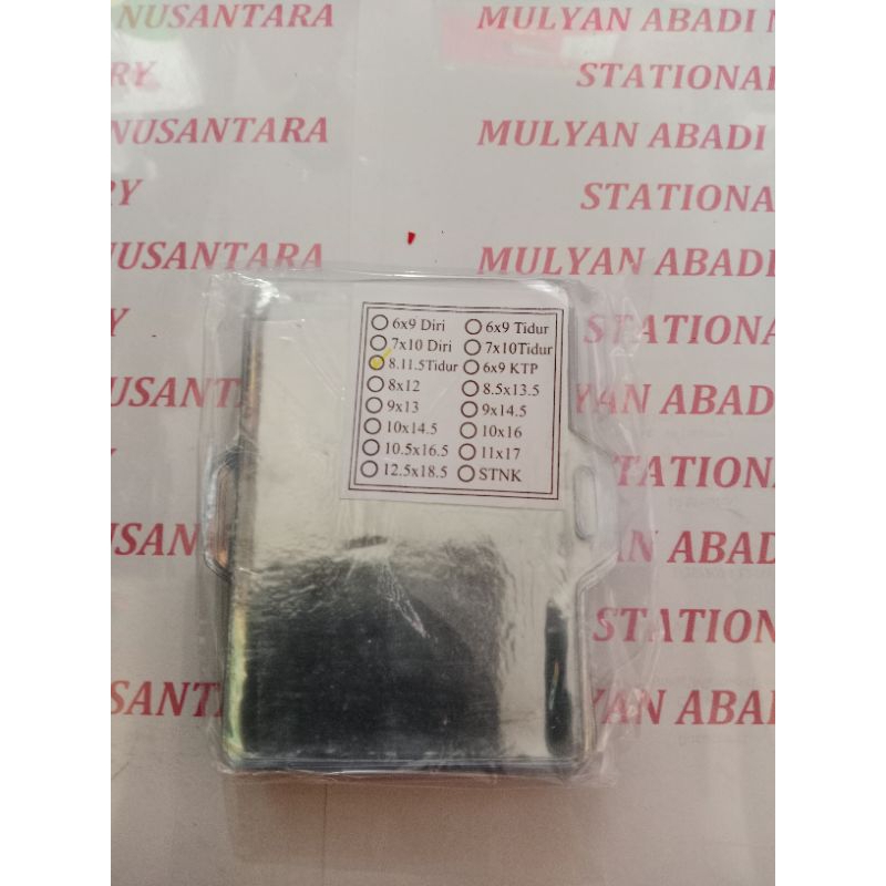 

PLASTIK PANITIA 8 x 11,5 TIDUR