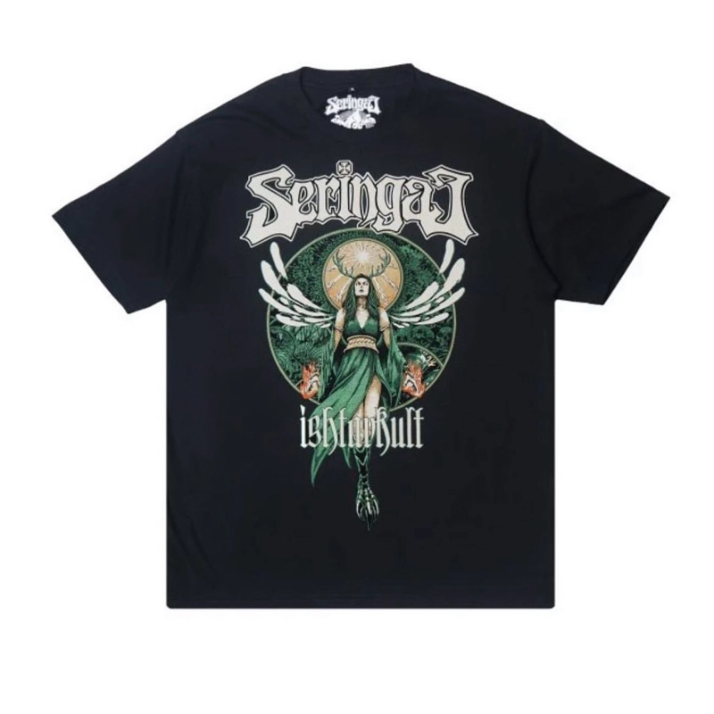 SERINGAI ISHTARKULT T-SHIRT BLACK ORIGINAL