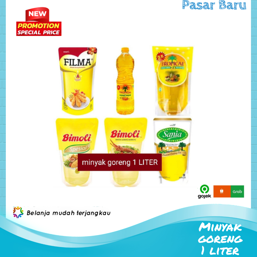 

Minyak Goreng • 1 liter ✓ Murah | Pasar Baru Makassar