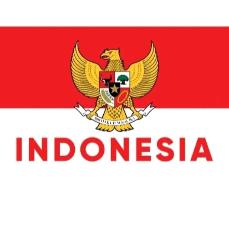 

Stiker mini bendera Indonesia 2,5 x 4 cm (50 pcs)