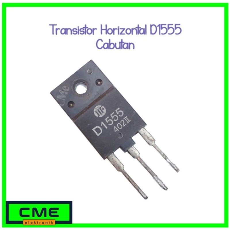 Transistor Horizontal D1555 / TR Horisontal Cabutan ORI