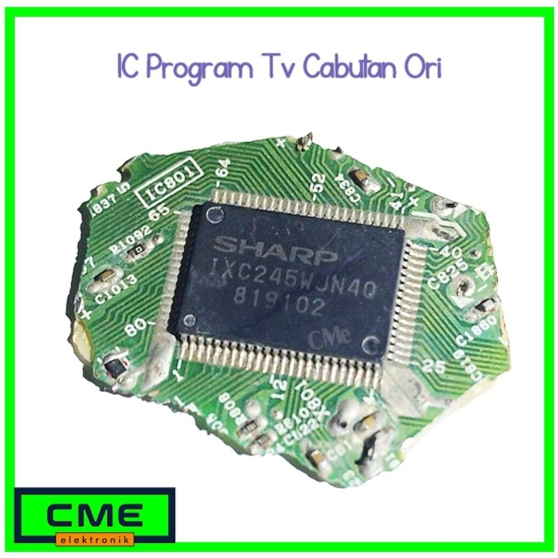 IC Program Tv Sharp IXC245WJN40 /IXB855WJZZ /IXD067WJZZQ /IXD062WJZZQ Cabutan
