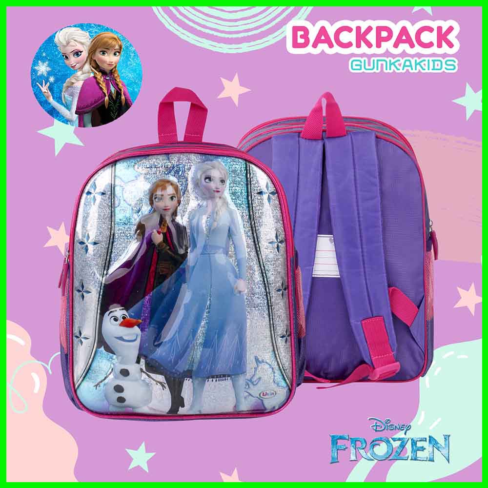 Tas Sekolah Anak TK/PAUD Perempuan Karakter Frozen Elsa Kuda Pony Tas Gendong TK Tas Anak 5-6 Tahun.