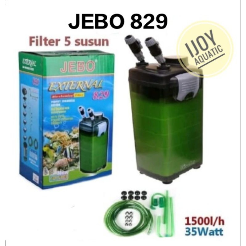 Filter canister external JEBO 829 Filter aquascape akuarium