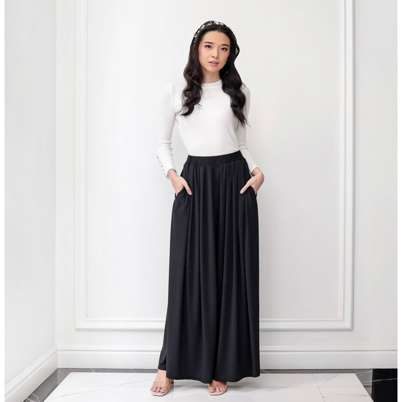 ABBY abby Kulot cullot black PEARL TOP BLACK pearl top black BECKY TOP CAPUCCINO & BLACK by IYMELSAY