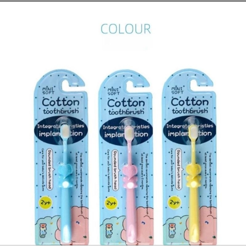 Sikat Gigi Anak / Cotton Brush Mini Soft