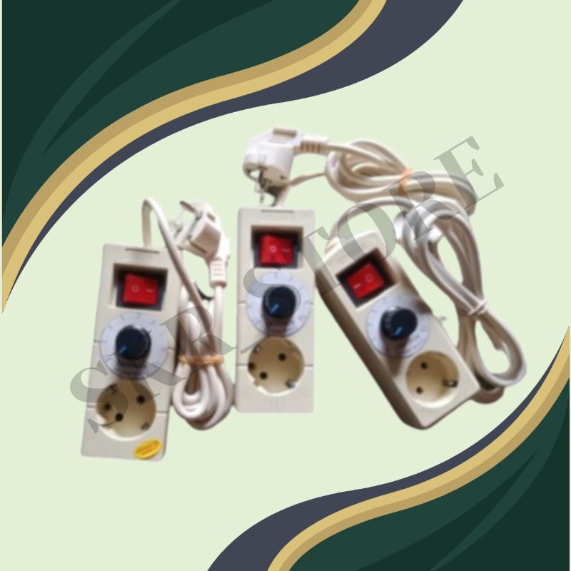 Pengatur Kecepatan, stop kontak dimmer