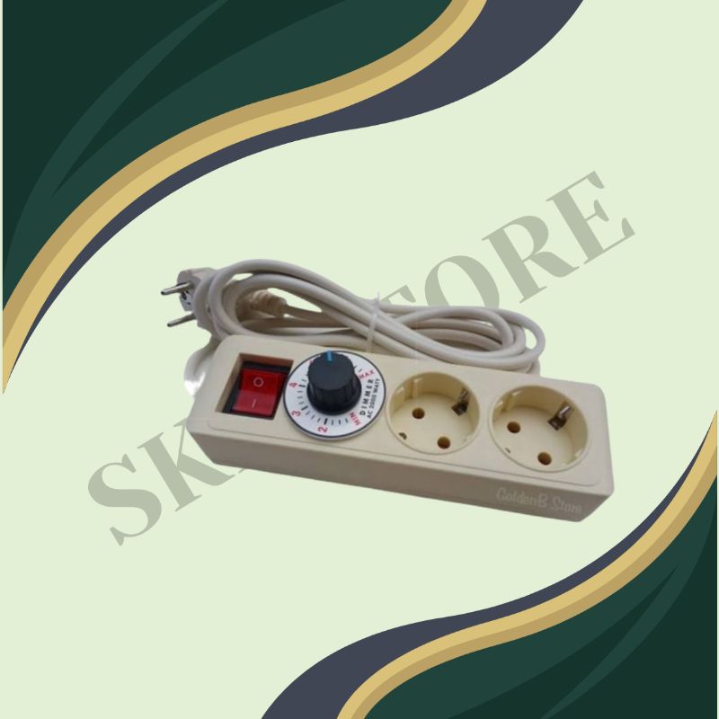 STOP KONTAK DIMMER PENGATUR KECEPATAN