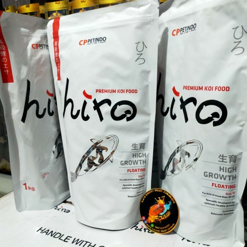 Pelet HIRO HIGH GROWTH Pakan Ikan Koi Pellet HIRO HIGH GROWTH Pakan Ikan Koi CPPETINDO