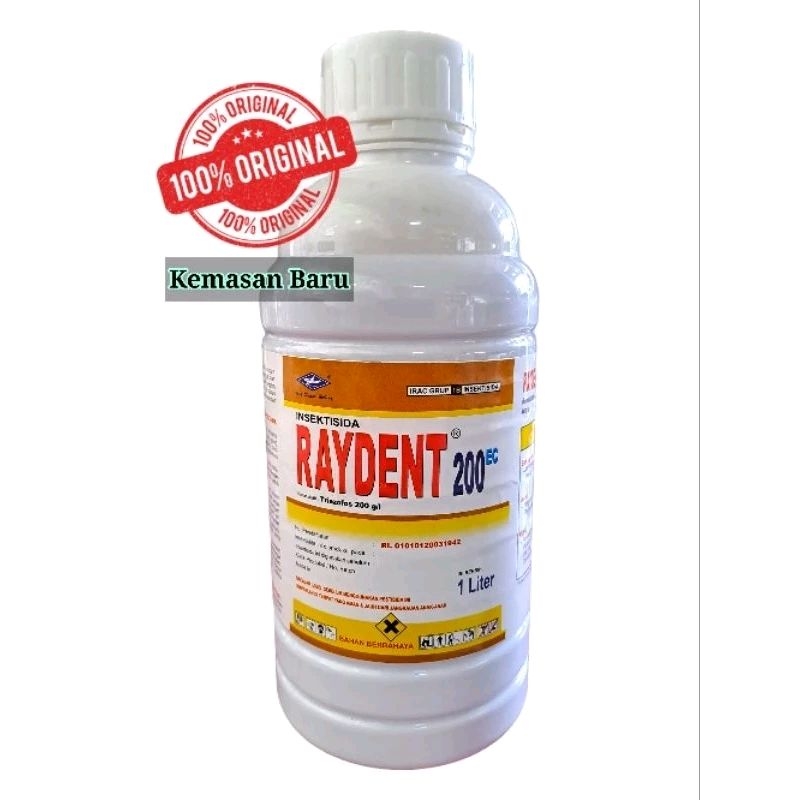 Insektisida RAYDENT 200 EC - 1 Liter Cap Kapal Terbang (100% Original)