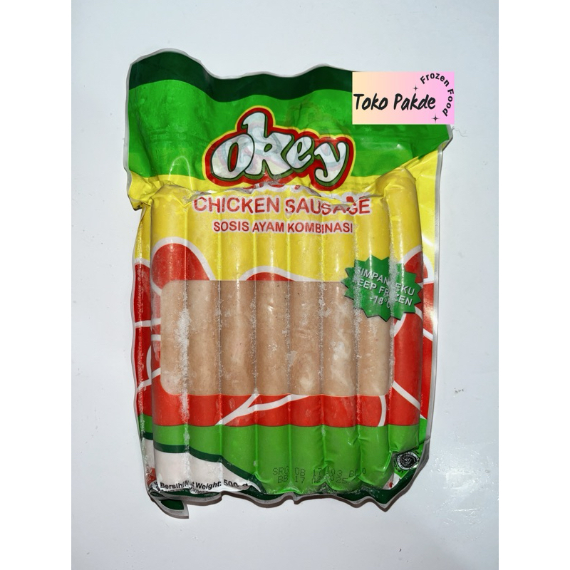 

Okey Sosis Ayam / Chicken Sausage 500gram