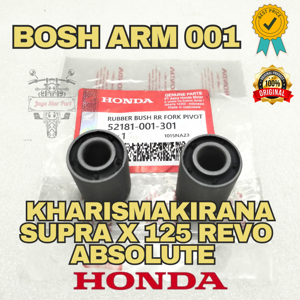ORI BOSH BOS ARM SASIS FORK KUALITAS ASLI ORIGINAL HONDA KHARISMA , SUPRA X 125 , REVO ABS ABSOLUTE 