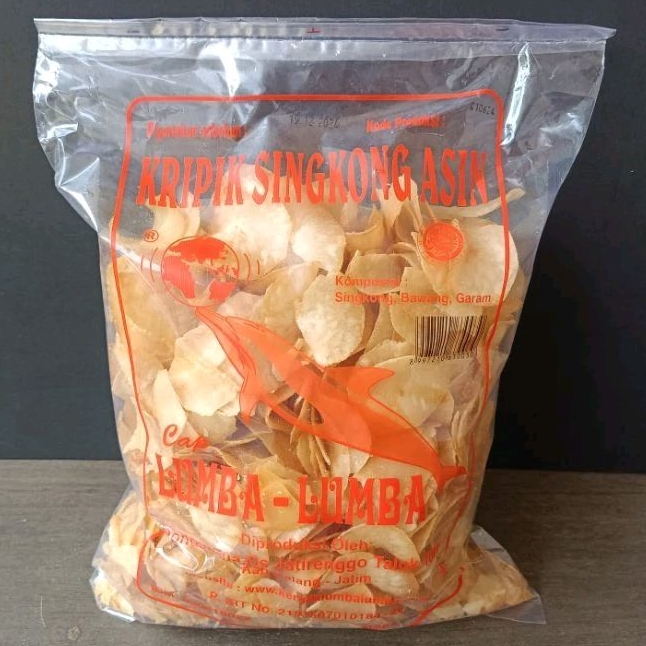 Keripik Kripik Singkong Asli Lumba Lumba Oleh Oleh Khas Malang