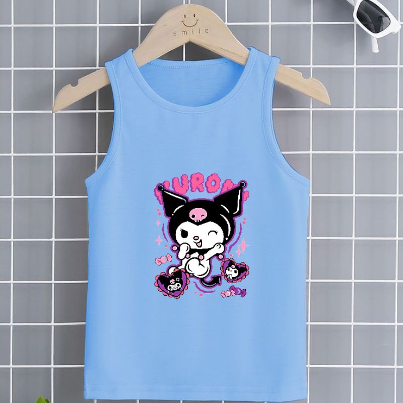 singlet anak perempuan 2-10 tahun kuromi