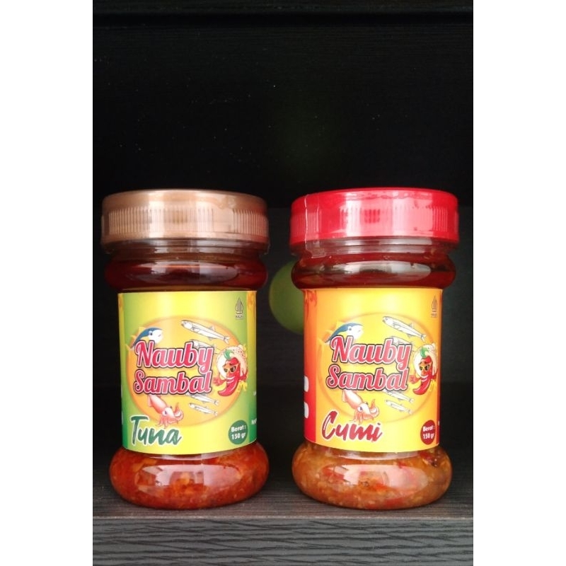 

Nauby sambal tuna dan sambel cumi