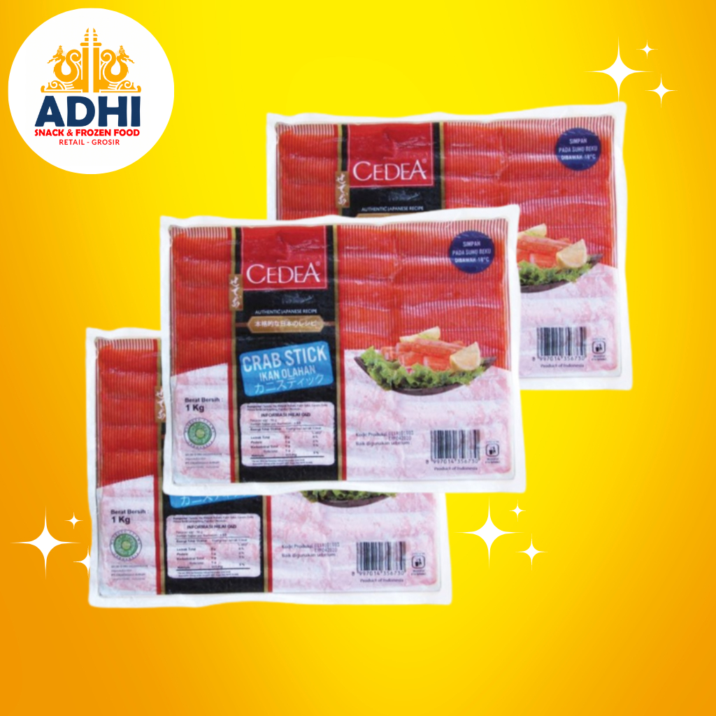 

CEDEA CRABSTIK 1KG_FROZEN FOOD