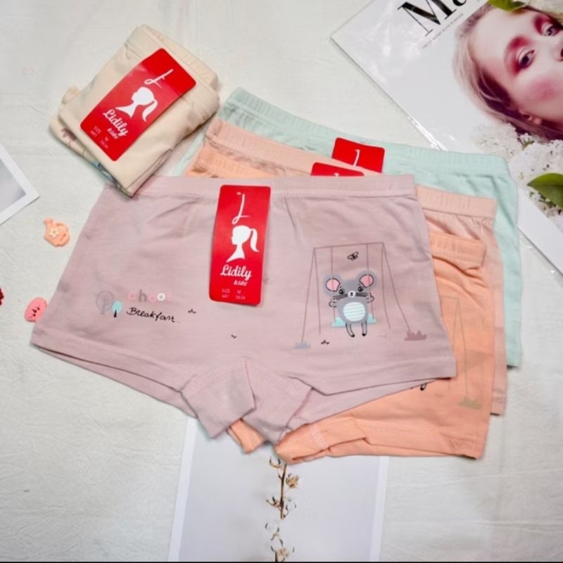 Celana Dalam Boxer Anak Perempuan lydyly - cd anak cewek boxer cewek