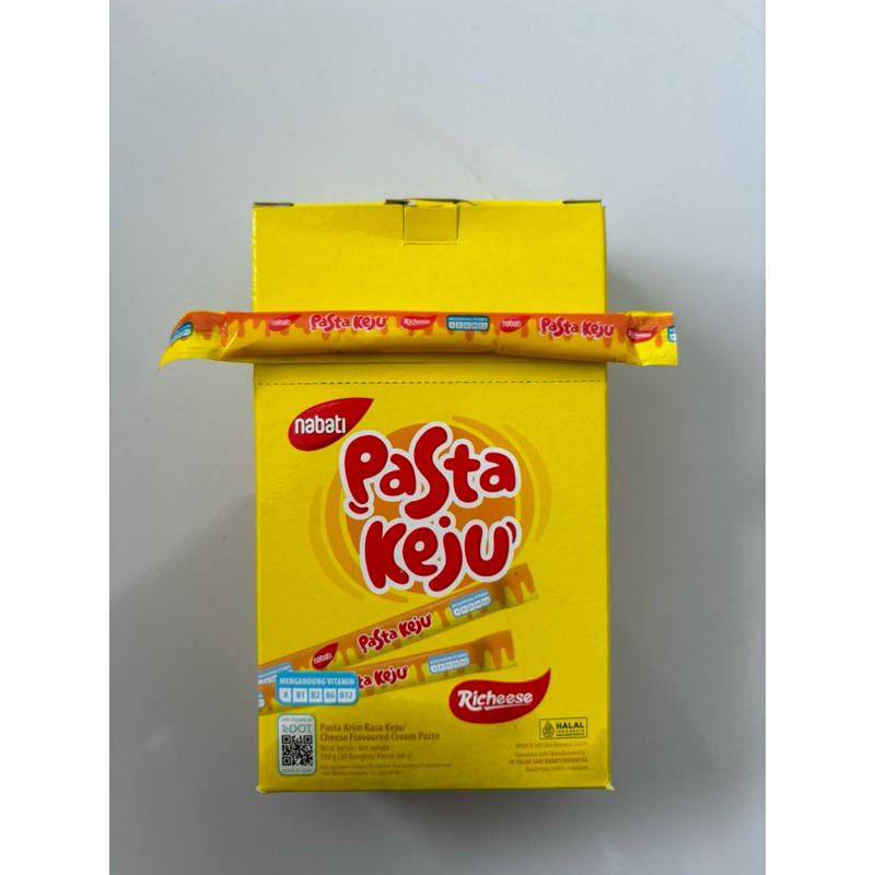

NABATI PASTA KEJU 6g 1 BOX