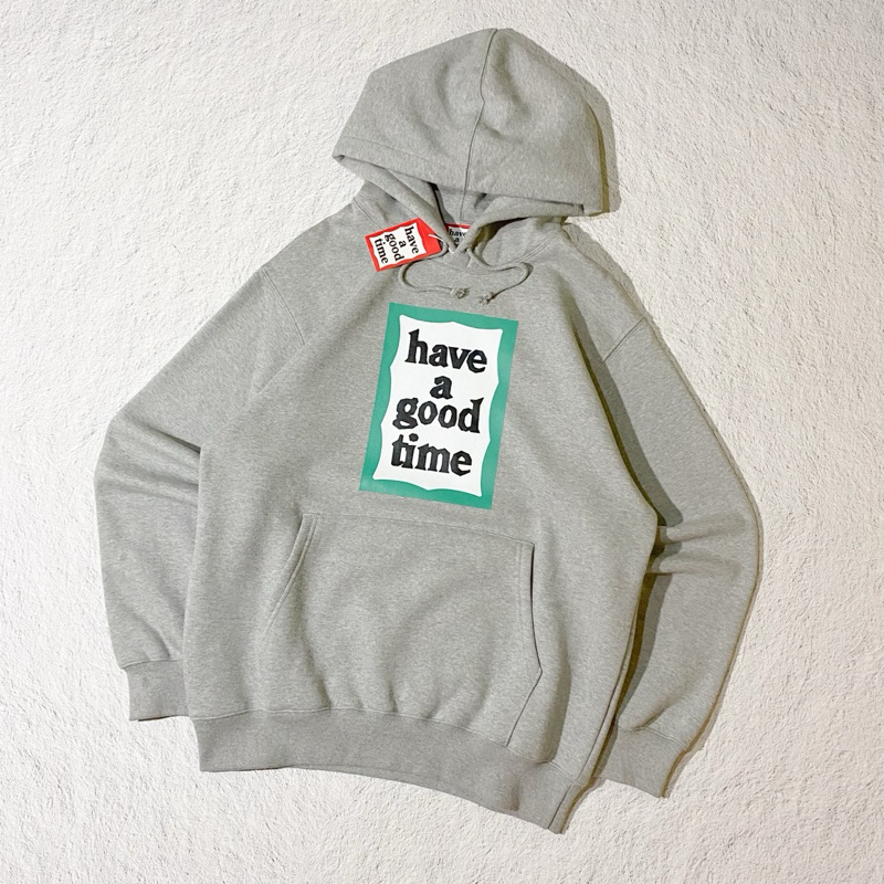 HOODIE HAVE A GOOD TIME GREEN FRAME ORIGINAL