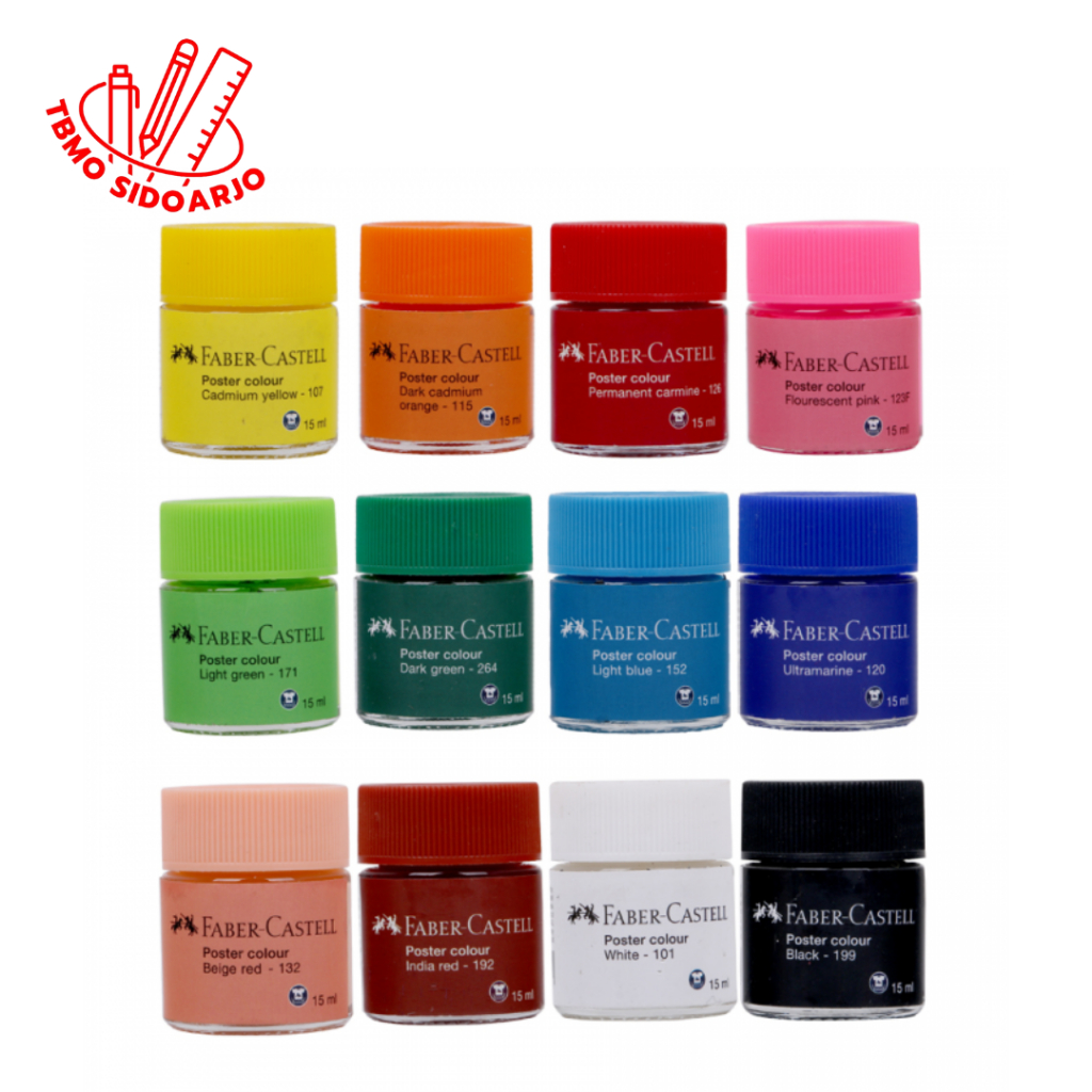 

TBMO Faber Castell Poster Colour 15ml Per Warna