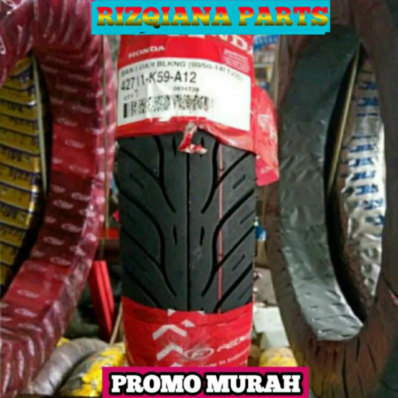 BAN BELAKANG FEDERAL MOTOR BEAT VARIO MIO DLL UKURAN 90/90 RING 14