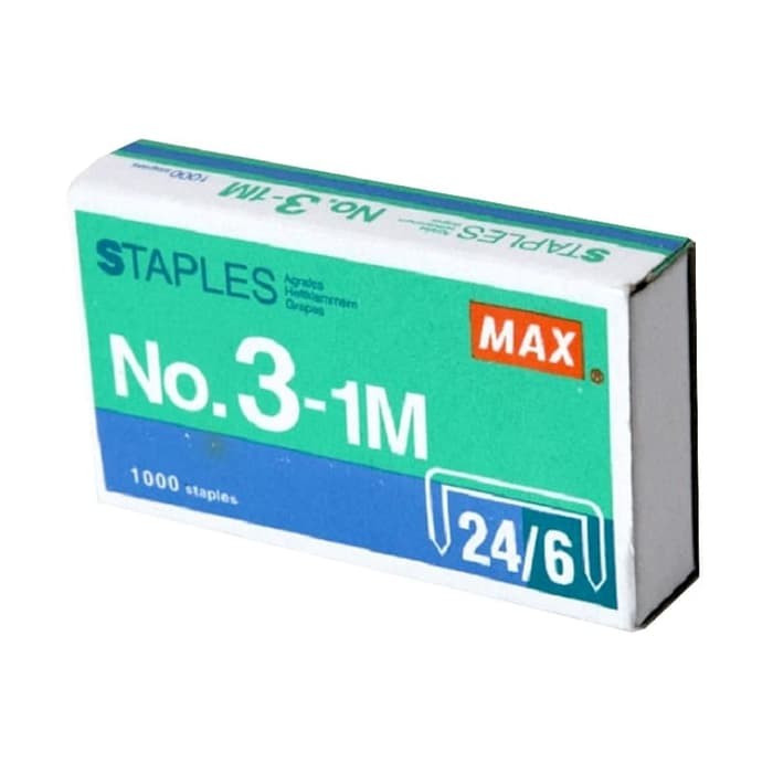

ISI STAPLES MAX NO.3 (BOX KECIL)