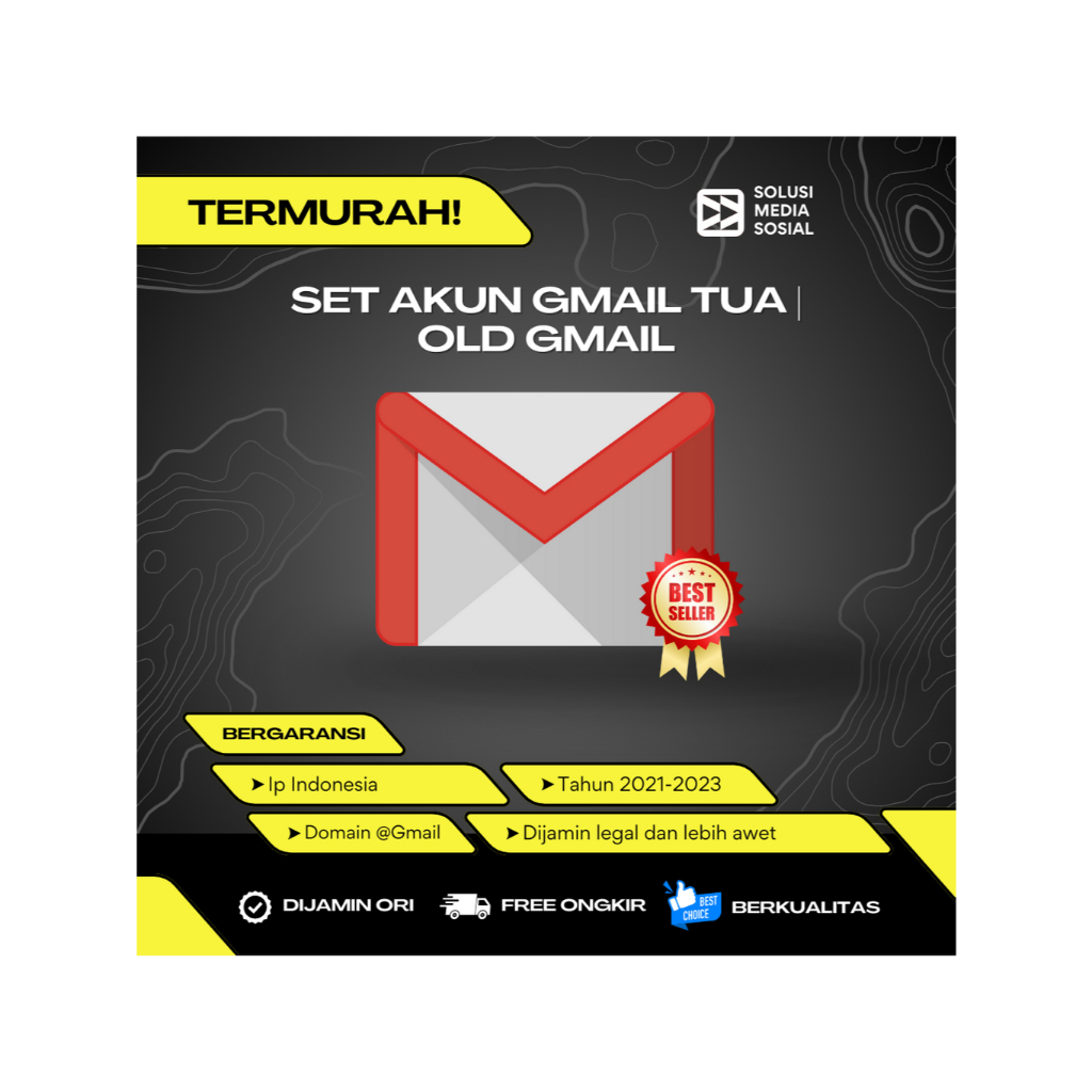 GMAIL TUA PERMANENT ASLI INDO