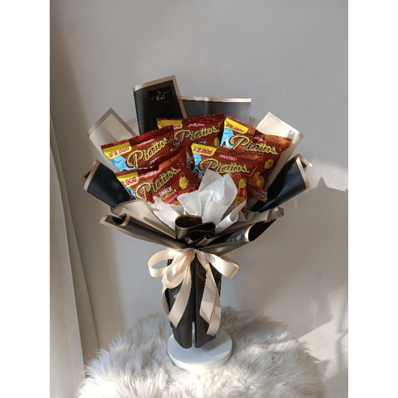 

buket snack bucket snack murah buket wisuda buket