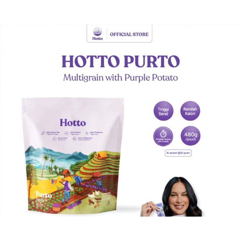 

HOTTO PURTO MULTIGRAIN WITH PURPLE POTATO