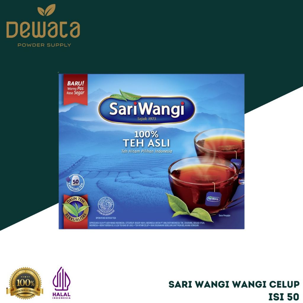 

Teh Sari Wangi Asli Tea Bag 50