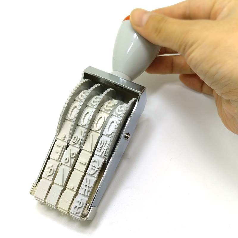 

Adn Stempel klasik nomor merk Trodat 4 digit