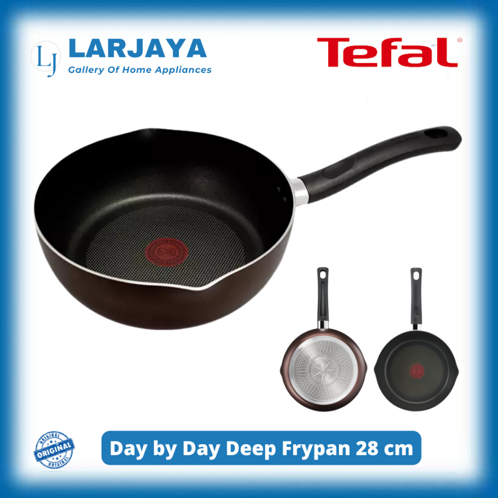 DEEP FRYPAN TEFAL Day by Day 28 cm - Panci Tefal | WAJAN TEFAL 28 cm - IH