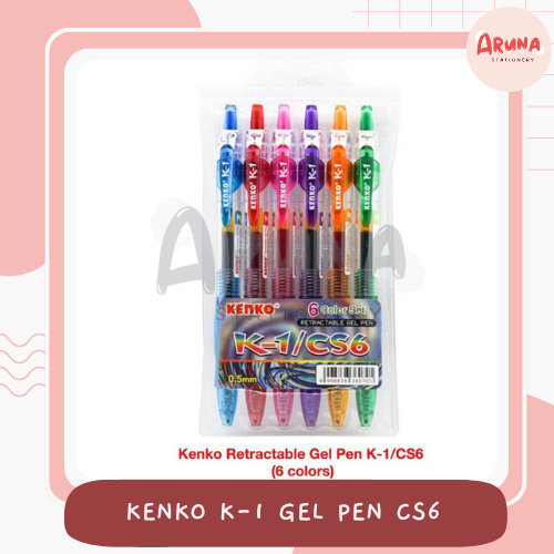 

Pulpen Warna Kenko K-1 Gel Pen CS6