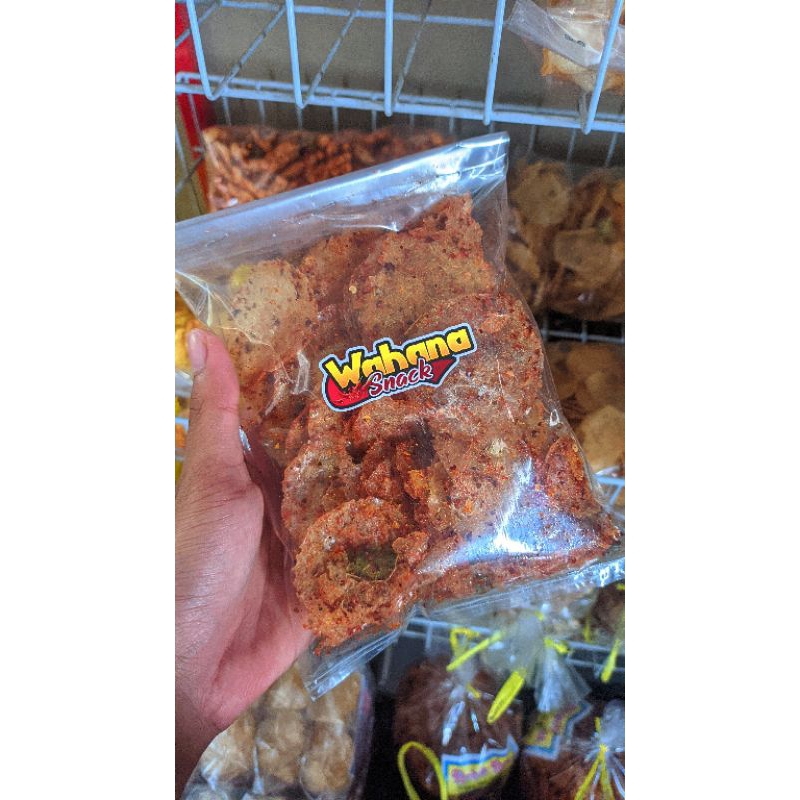 

Keripik kaca cabe merah
