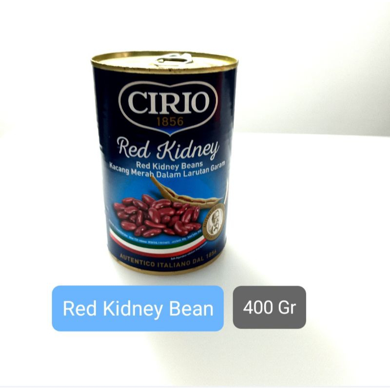 

Cirio Red Kidney Beans / Kacang Merah Dalam Larutan Garam 400 Gr