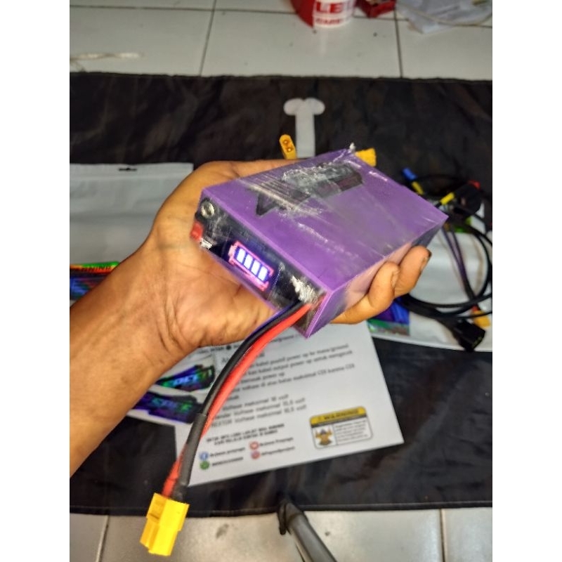 Baterai batre aki lithium untuk motor totalos