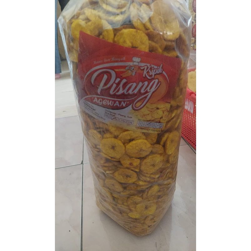 

Keripik Pisang Koin Manis 100gr, 250gr