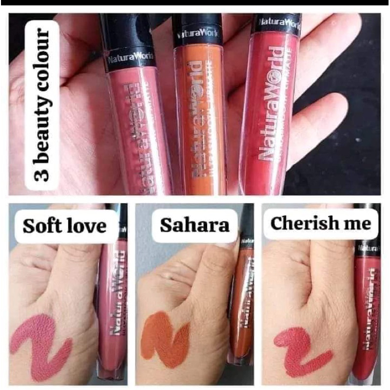 LIPMATTE NATURAWORLD| LIPMATTE TAHAN LAMA|LIPMATTE MENUTRISI BIBIR| LIPMATTE BEST SELLER|LIPMATTEREK