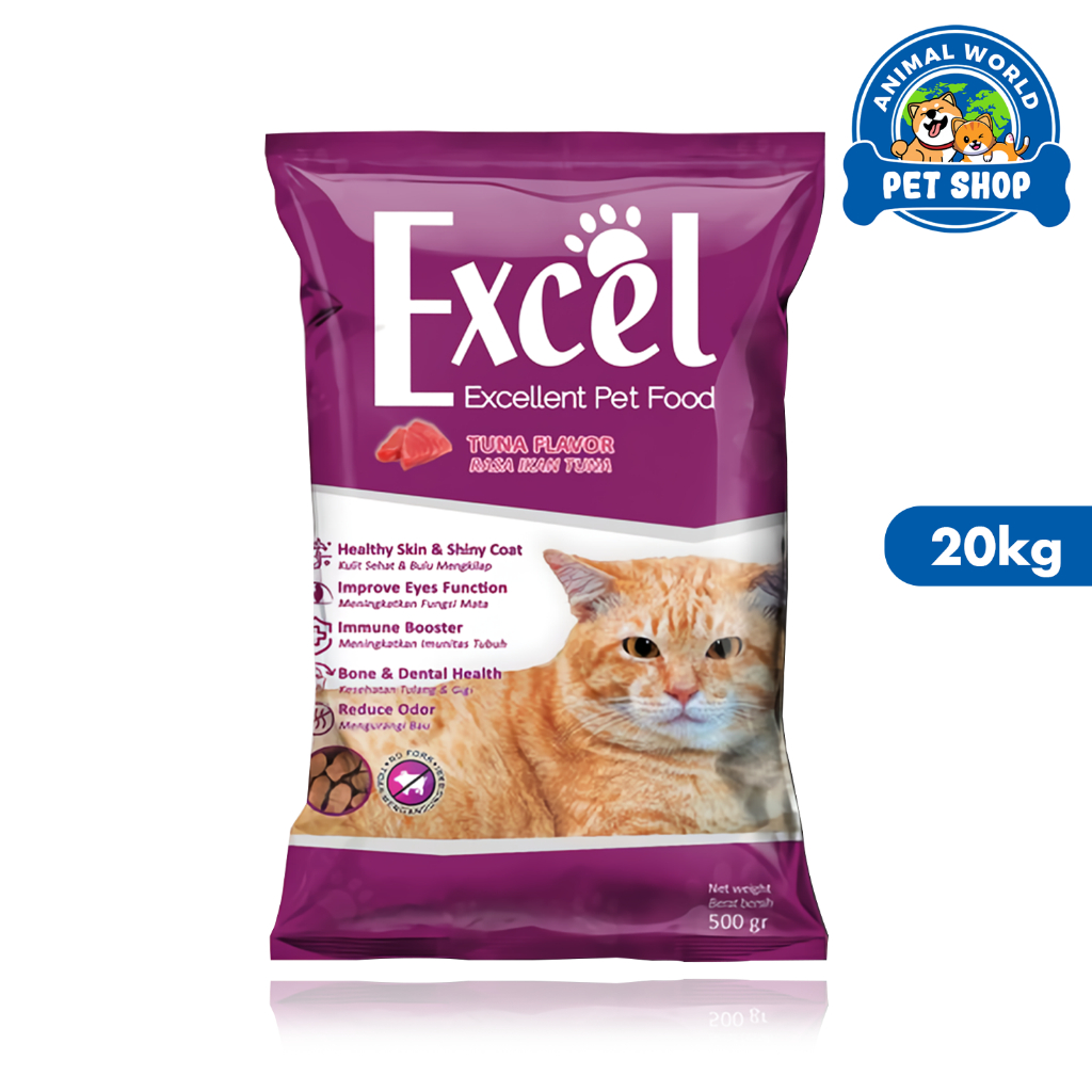 Makanan Kucing EXCEL 20kg